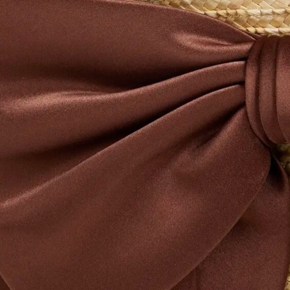 Eugenia Kim Carlotta Bow embellished Straw Tote, NWT - Picture 2 of 4